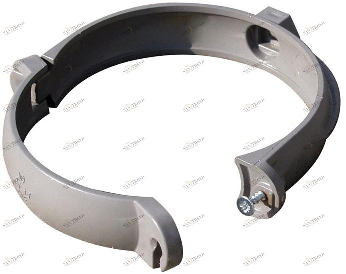 First Corporation Хомут из ПВХ с фиксирующей гайкой First plast Cnm63n