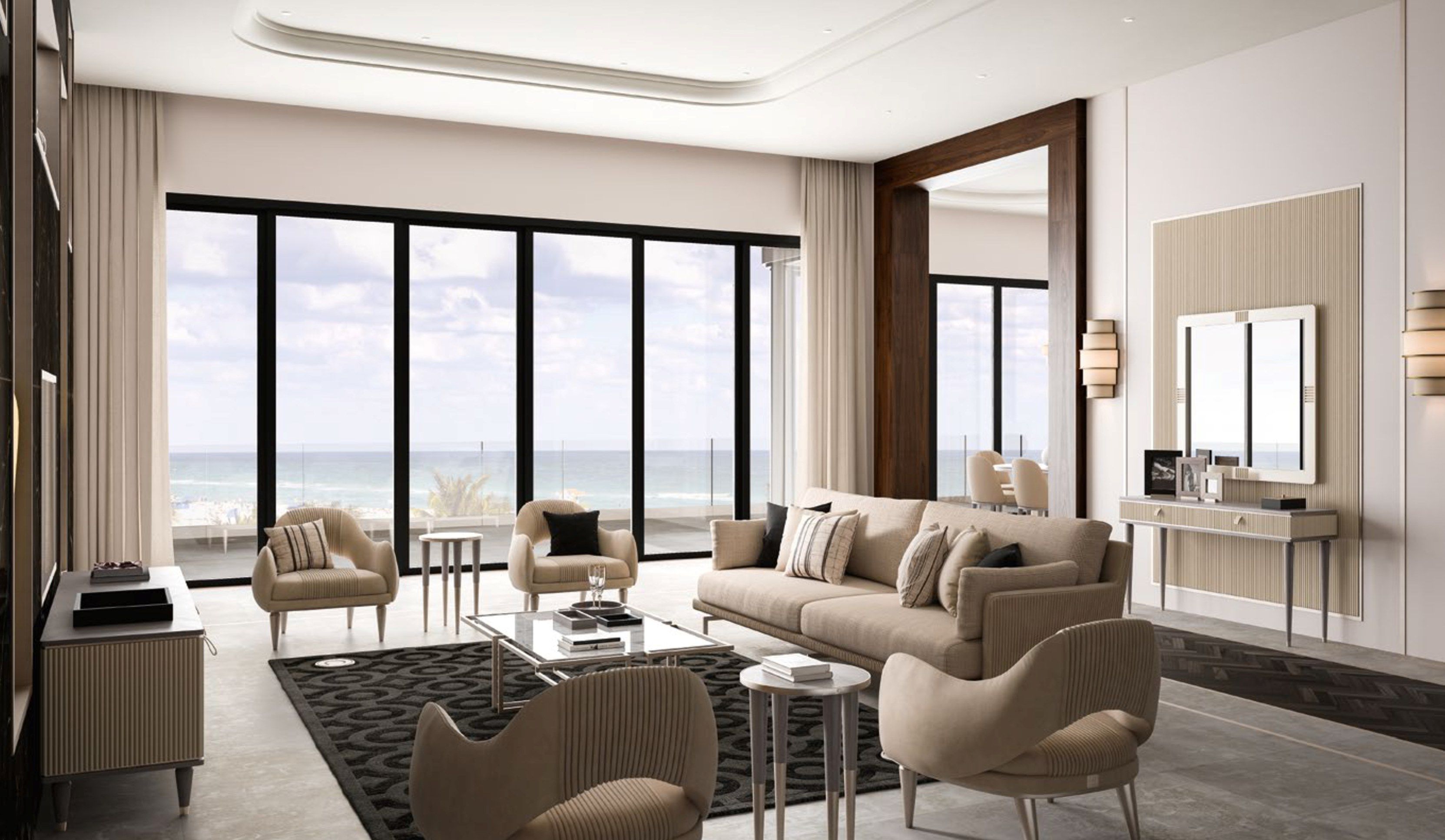 Низкий столик из каррарского мрамора и металла CPRN HOMOOD Cocoon ARCH-00056329 - Вид №1