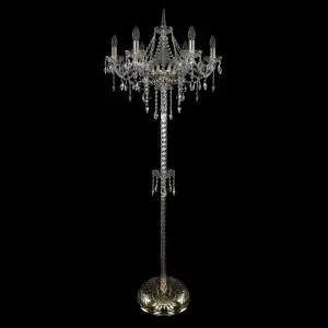 Торшер Bohemia Ivele 1415T2/6/200-160/G BOHEMIA IVELE ПОД СТАРИНУ, СВЕЧА, ЭЛИТНЫЕ 219623 Золото