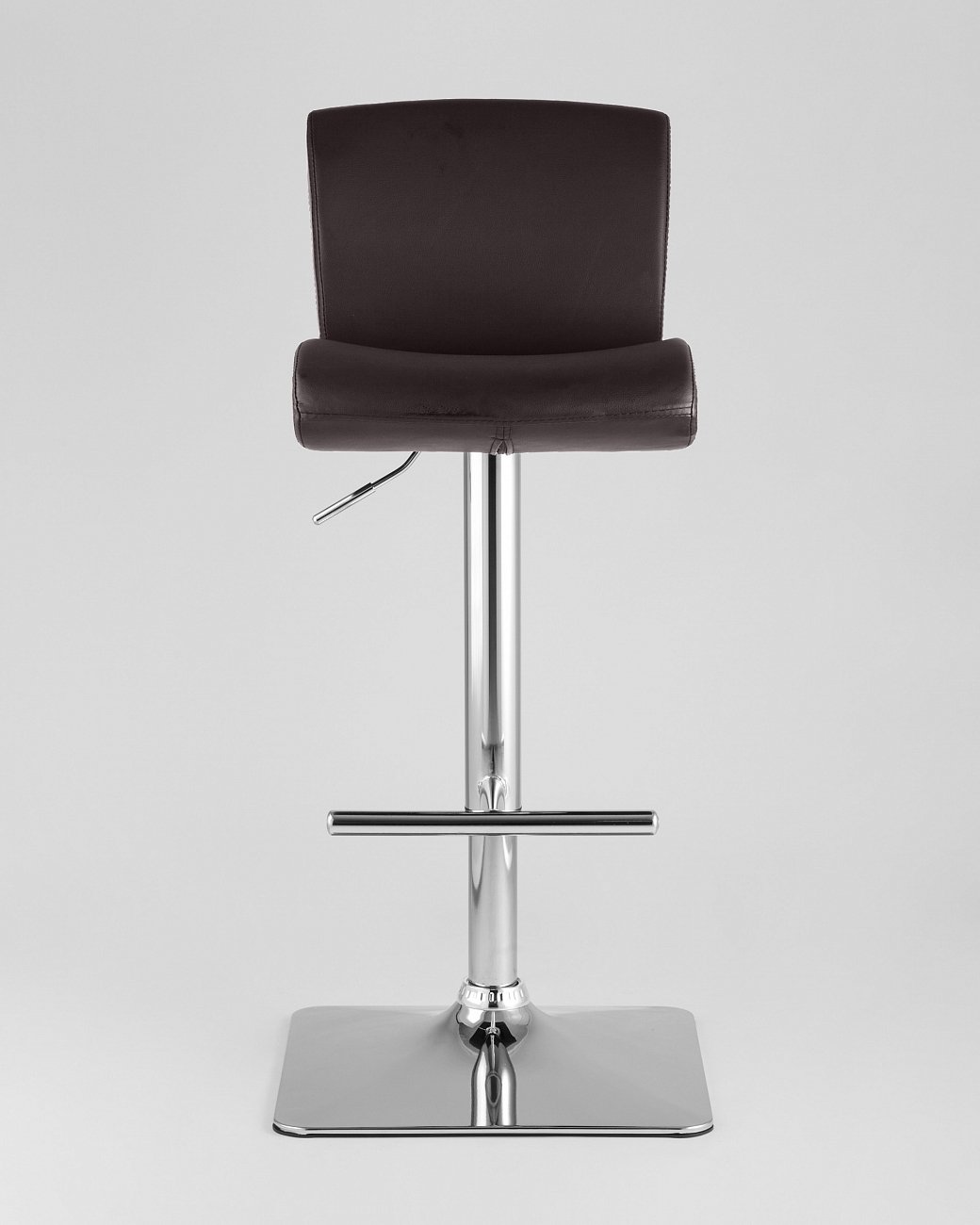 Стул барный со спинкой коричневый из экокожи "Хамер" STOOL GROUP  00-3945979 Коричневый  - Вид №3