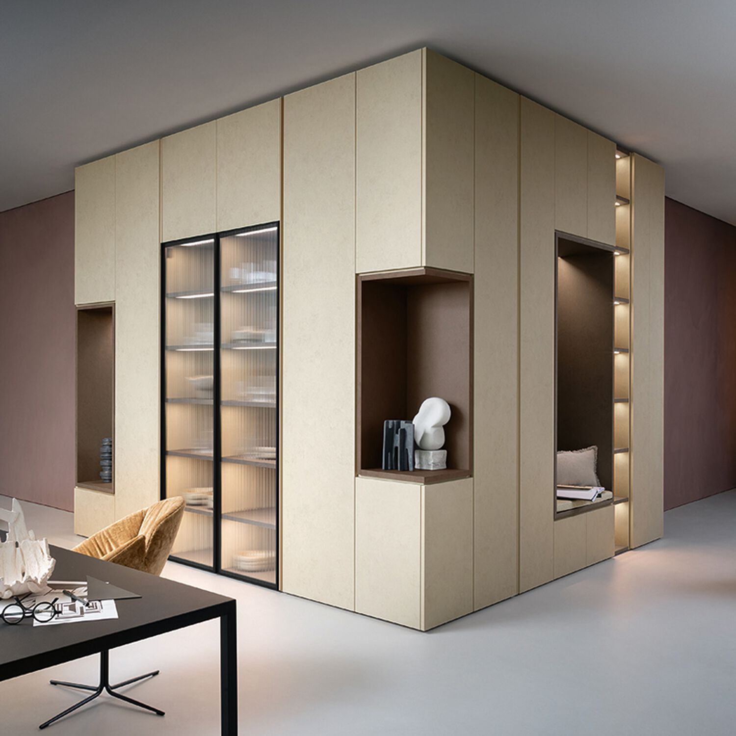 Секционный угловой шкаф Zalf Freespace ARCH-00028633 - Вид №7