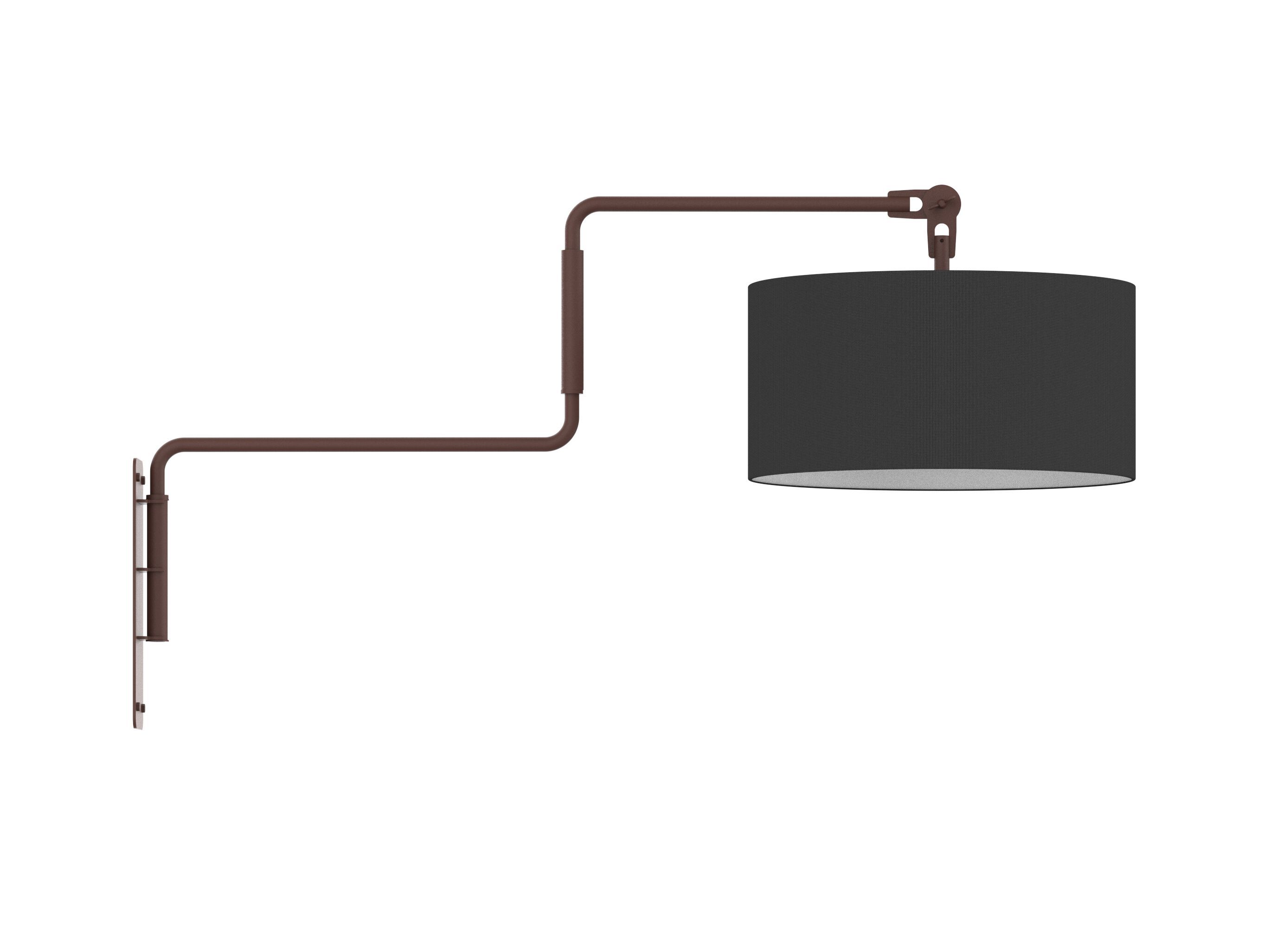 Настенный светильник из стали и ткани с гибкой рукояткой FUNCTIONALS SWIVEL ARCH-00039568 - Вид №36