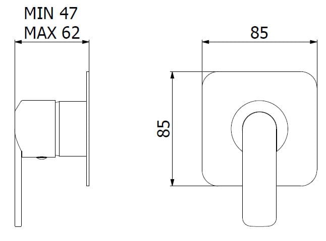 Дистанционное управление на стене IB C-67 ARCH-00008836 - Вид №5