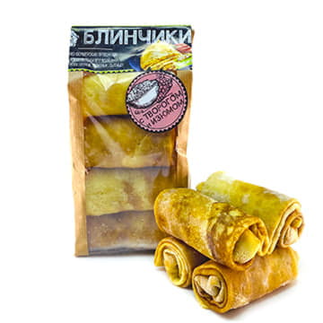 Блинчики с творогом и изюмом Честная кухня Хочу Ещё 600 г Santreyd 23626 - Вид №1