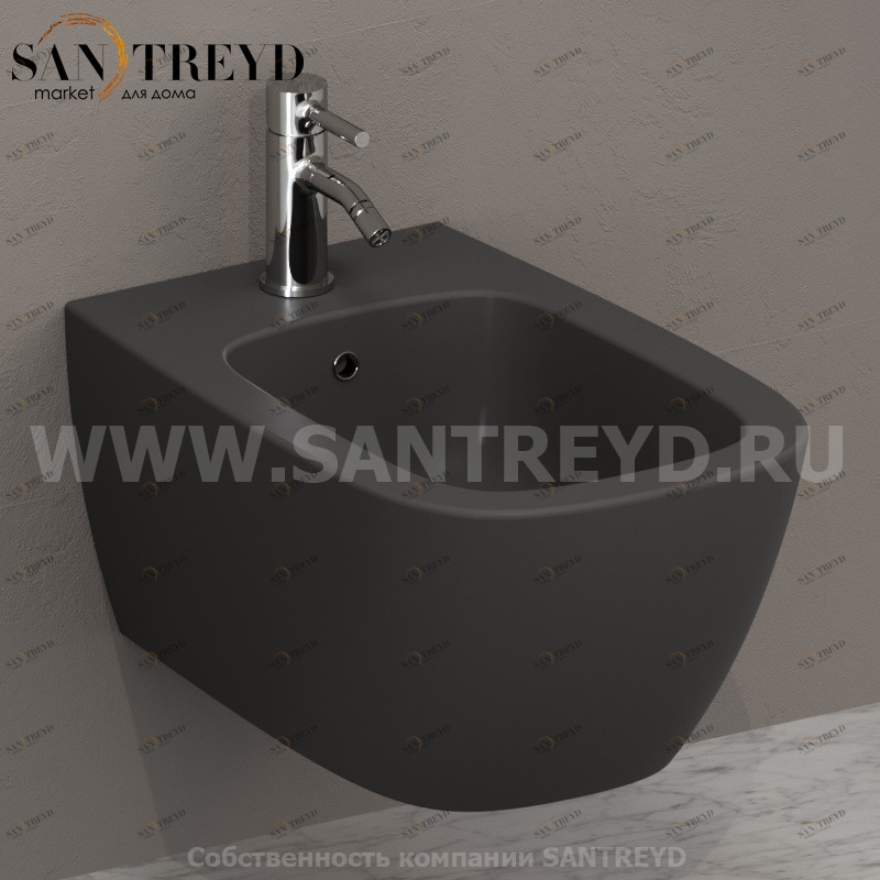 GNS09SK Биде подвесное GENESIS Ceramica Globo