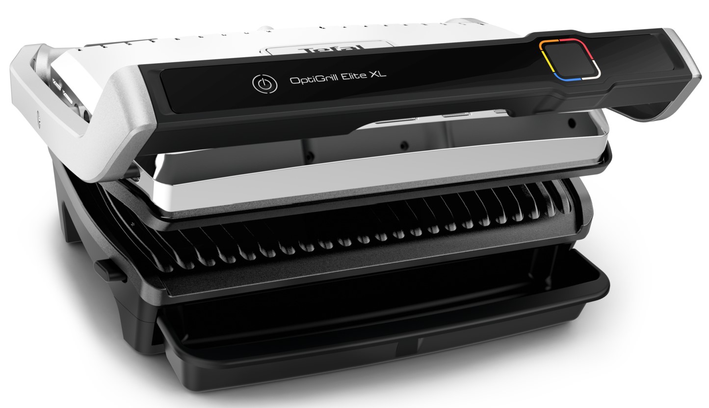 5631386 Гриль Tefal Optigrill Elite XL GC760D30 серый STDN-0022838 - Вид №1