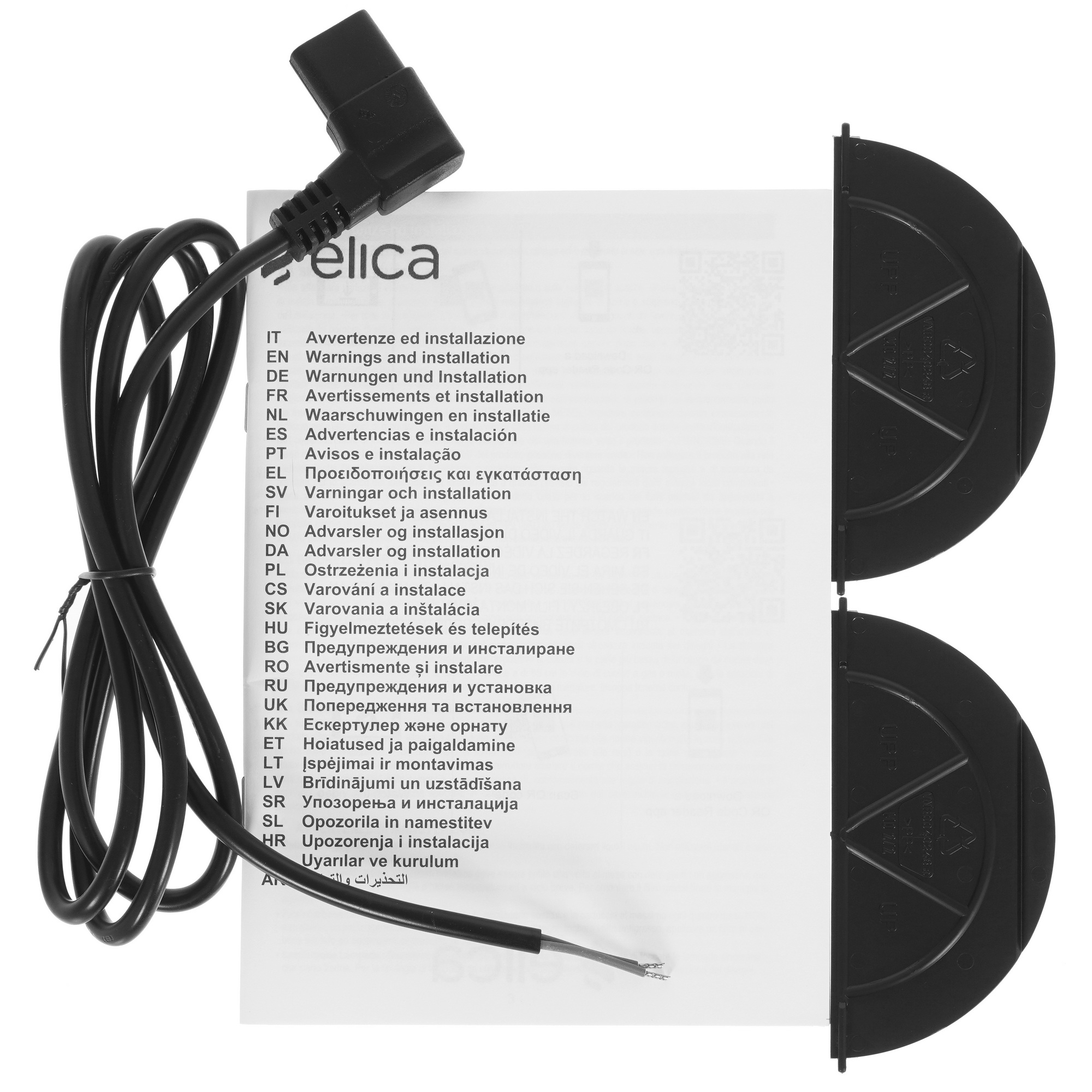 1106609 Вытяжка телескопическая Elica ELITE 14 LUX GRVT/A/60 серебристый/черный STDN-0034467 - Вид №9