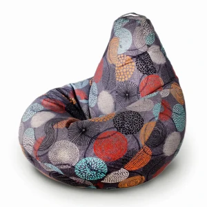 90668207 Мягкое кресло-мешок Mypuff bbb_511 XXXXL Комфорт, большой хлопок, рингс STLM-1347147