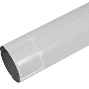 Труба круглая D90 мм 3000 мм цвет белый