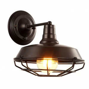 Бра Arte Lamp Ferrico A9183AP-1BK ARTE LAMP ПОД СТАРИНУ, ФОНАРЬ 109767 Черный