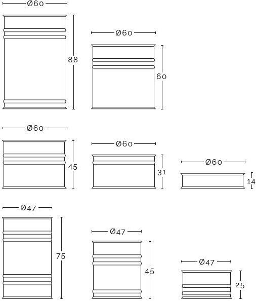 ZAVA Круглый журнальный столик из железа sun-id-1427603 - Вид №2