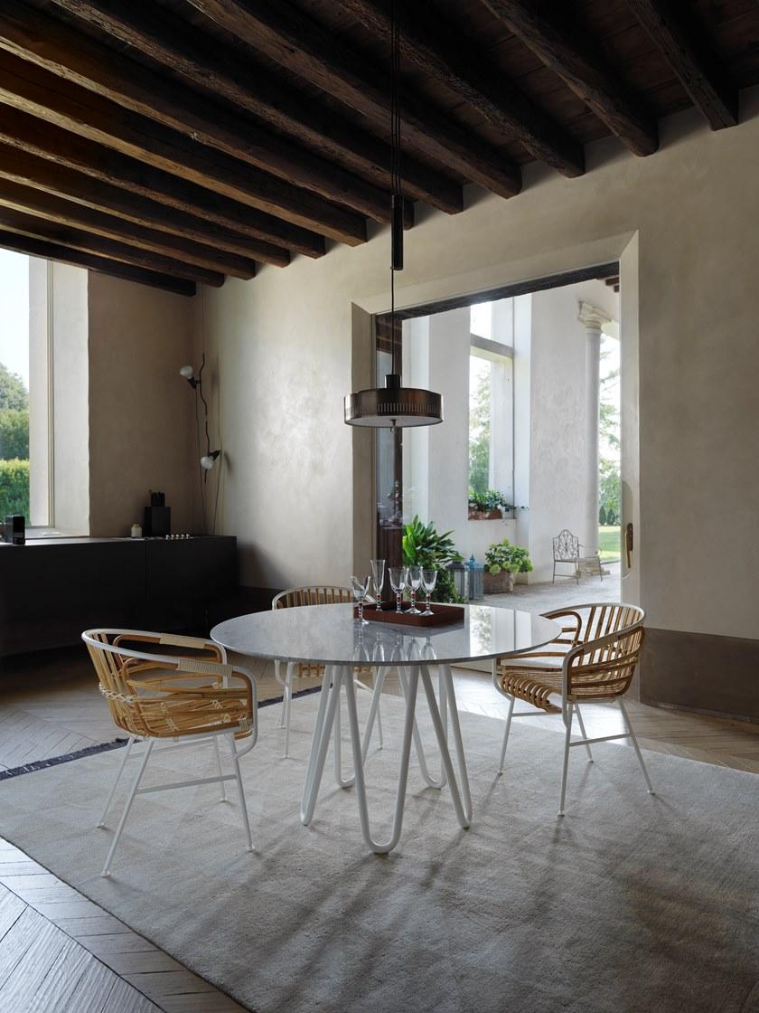 Casamania & Horm Стул из ротанга с подлокотниками Raphia sun-id-1439255 - Вид №3