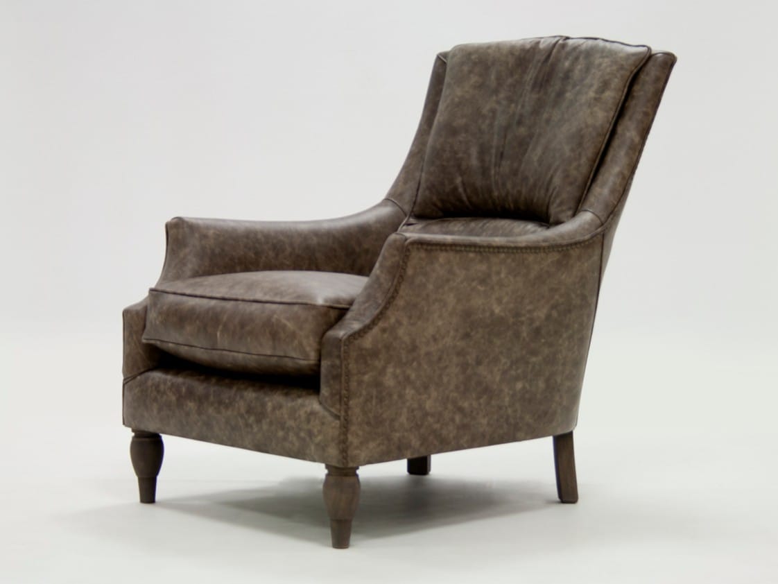 Кожаное кресло с подлокотниками CREARTE COLLECTIONS Siesta Origins ARCH-00065839