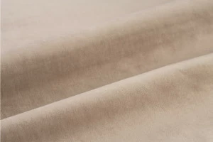 COLORISTICA Swiss velvet col.17 Портьерная ткань  Бархат  Swiss velvet Бежевый