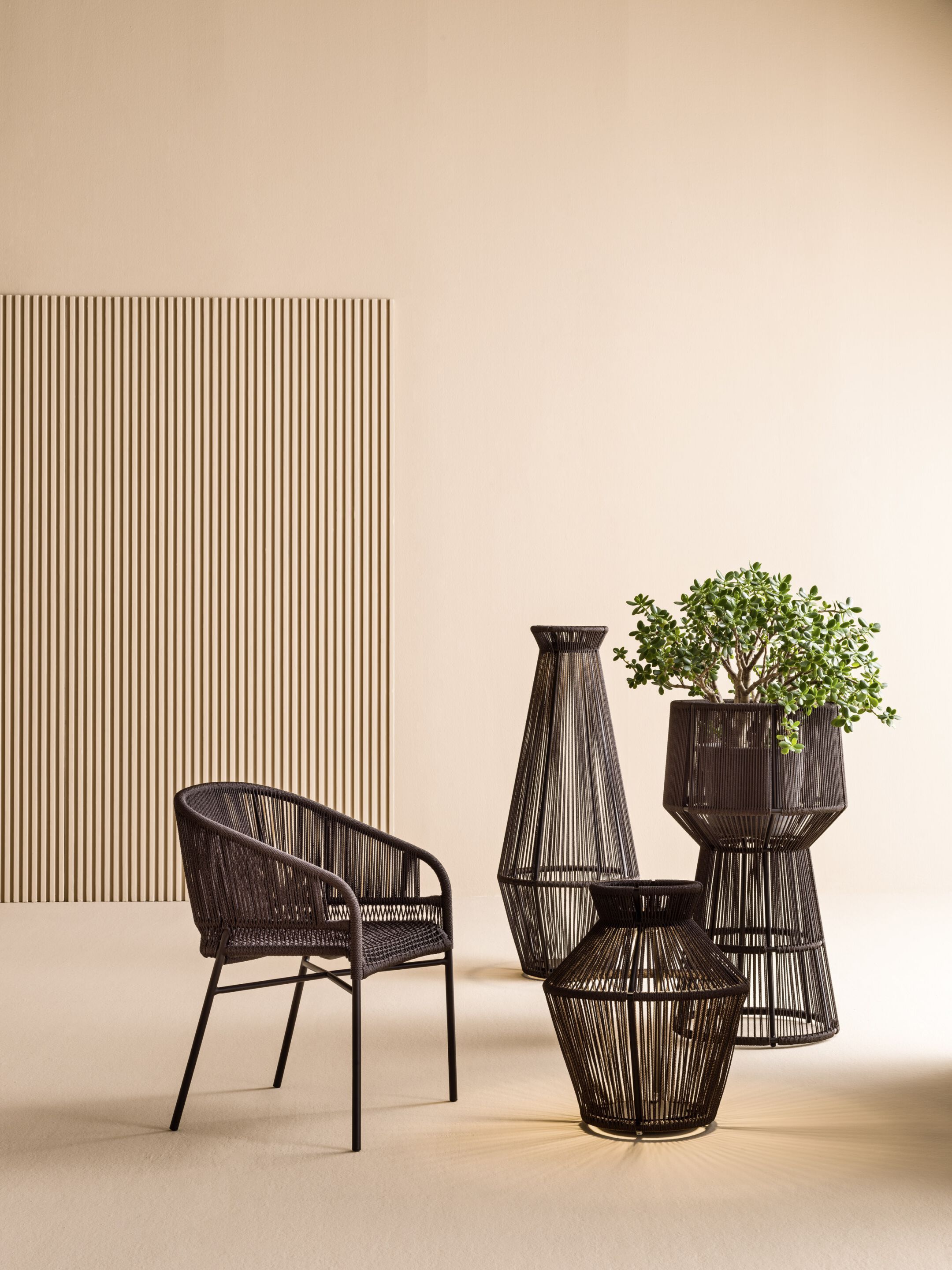 Батарея приведенная в действие синтетическое волокно Сид напольный торшер Varaschin Cricket ARCH-00012626 - Вид №1