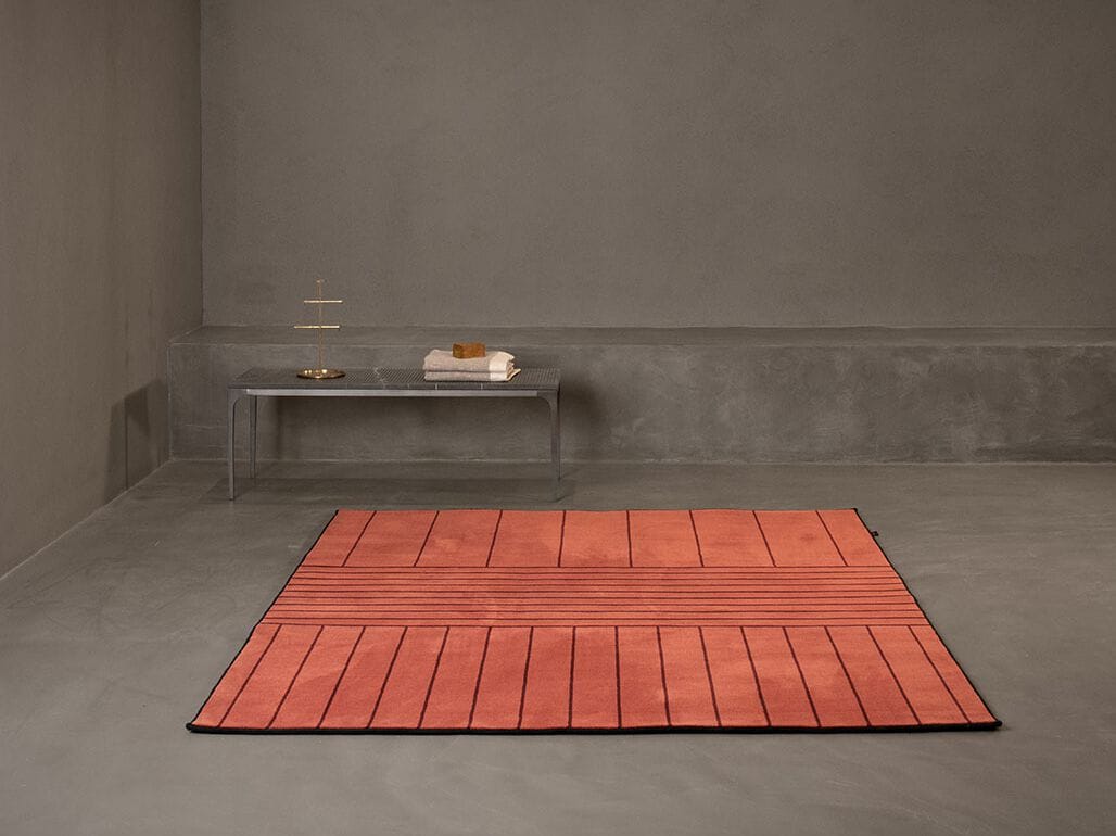 Прямоугольный полосатый полиамидный ковер Inbani TATAMI ARCH-00033112 - Вид №1