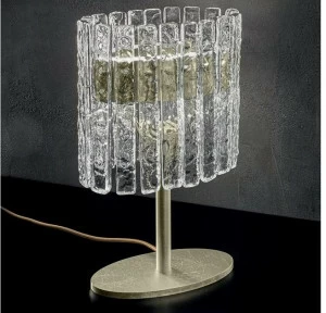Masiero Настольная лампа из светодиодного стекла Vegas