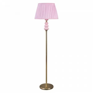 Торшер с абажуром розовый "Дорте" 1024/1F-DGD-PK LUMIEN HALL ДОРТЕ 00-3948913 Розовый