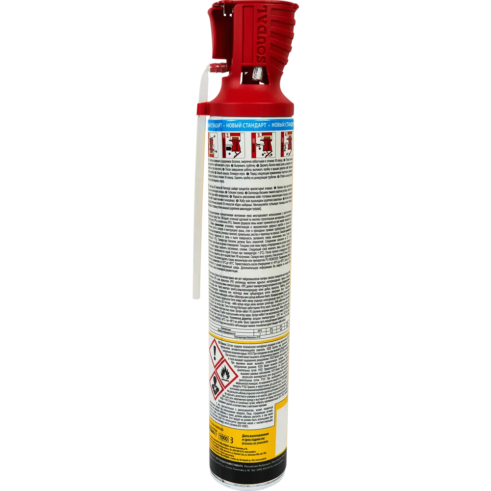 Soudal Genius Gun - зимняя монтажная пена для профессиональных работ 89341765 STLM-1478768 - Вид №2