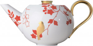 76237 Sieger by Furstenberg Чайник с ситечком Sieger by Furstenberg "Мой фарфор! Сад императора" 0,7л Фарфор