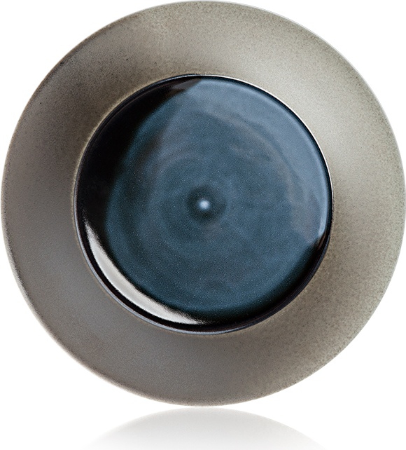 10581003 Hering Berlin Тарелка закусочная Hering Berlin "Безмолвие. Металл" 20,5см Фарфор 