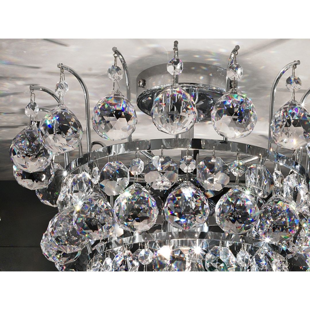 Masiero VE 810 PL1 cut crystal люстра потолочная 24450 - Вид №1