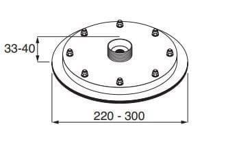 Насадка для душа из нержавеющей стали
