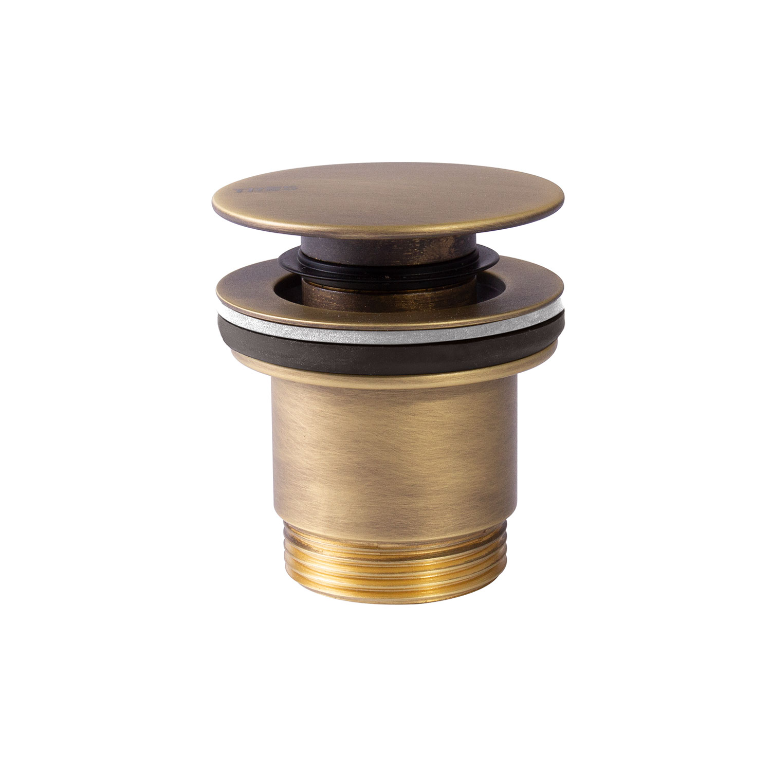 Простой и быстрый сливной клапан для умывальника Click-clack-24284001LM TRES Drain