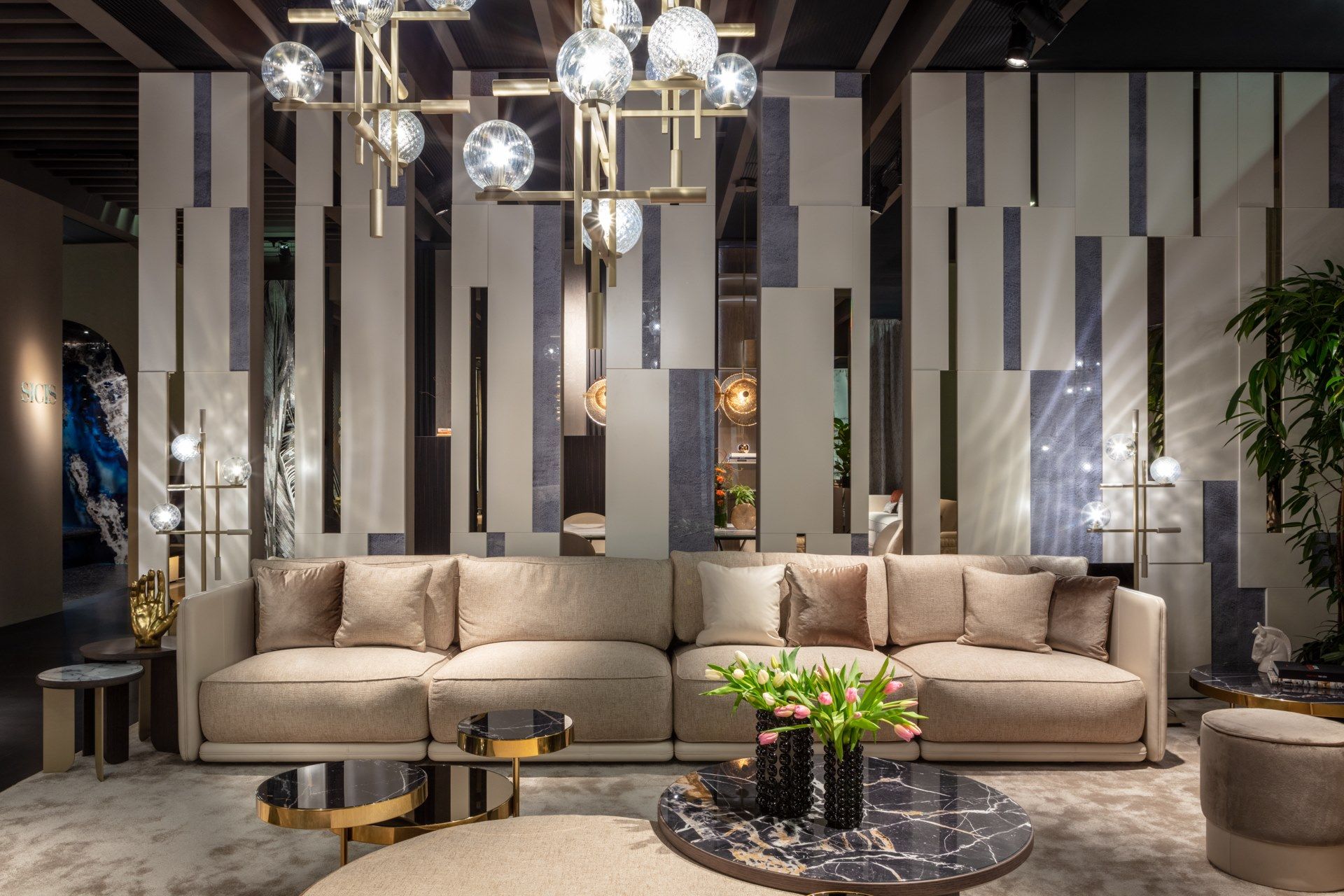 Угловой диван с полуостровом Sicis ARCH-00114699 - Вид №2