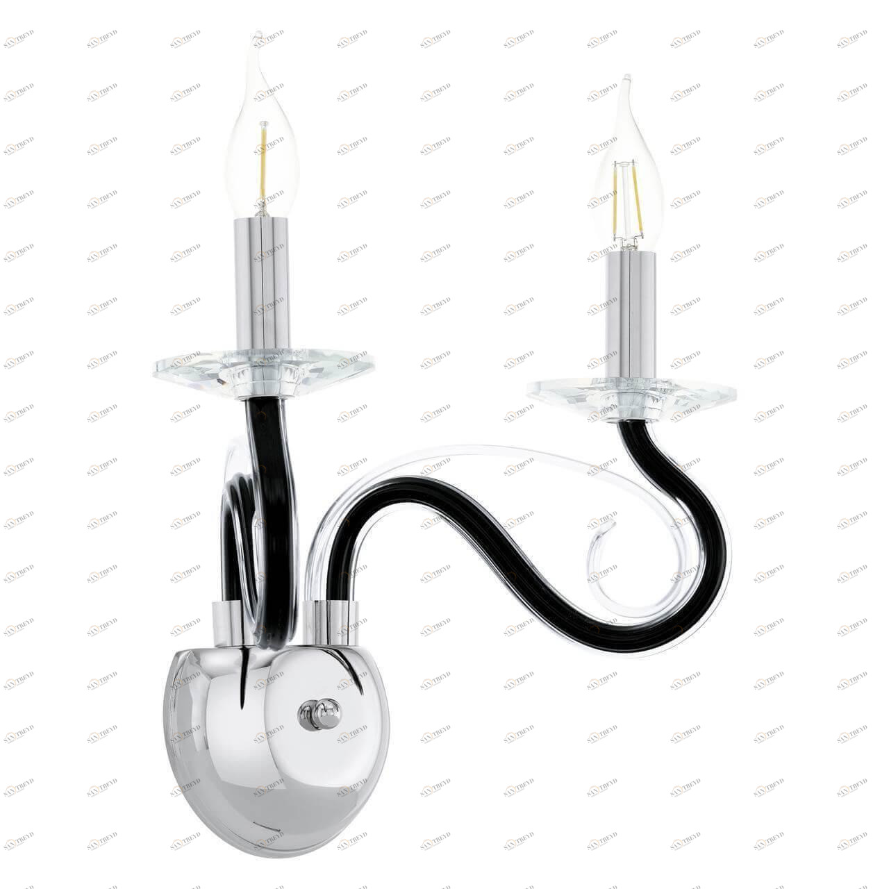 Бра настенное черное Eglo Meduno 39128 EGLO СВЕЧА 00-3931313 Черный 