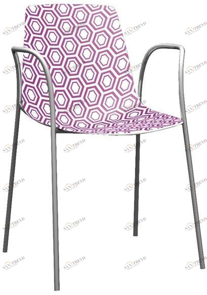 GABER Штабелируемый стул из технополимера с подлокотниками Alhambra sun-id-1405056