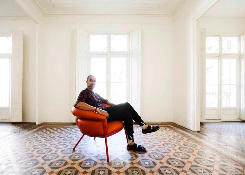 BD Barcelona Design Кожаное кресло с подлокотниками Grasso sun-id-1473829 - Вид №16