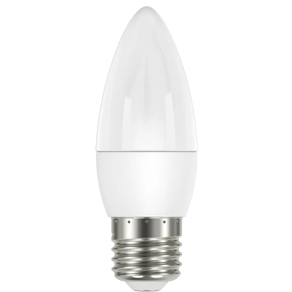 Лампа светодиодная Lexman Candle E27 175-250 В 7 Вт матовая 750 лм нейтральный белый свет 82991553 STLM-2013419 