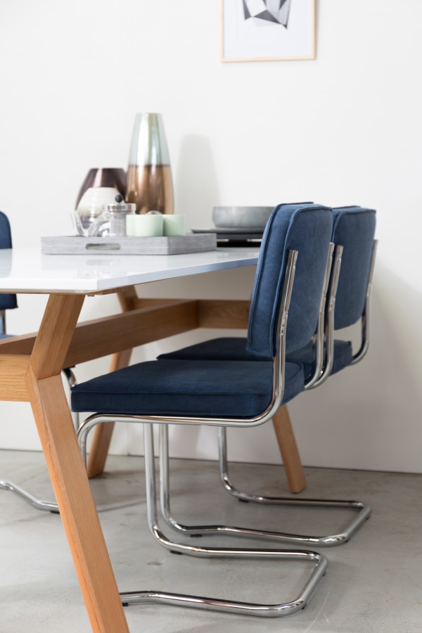 Стул Ridge Kink Vintage синий Zuiver 1100109 - Вид №2