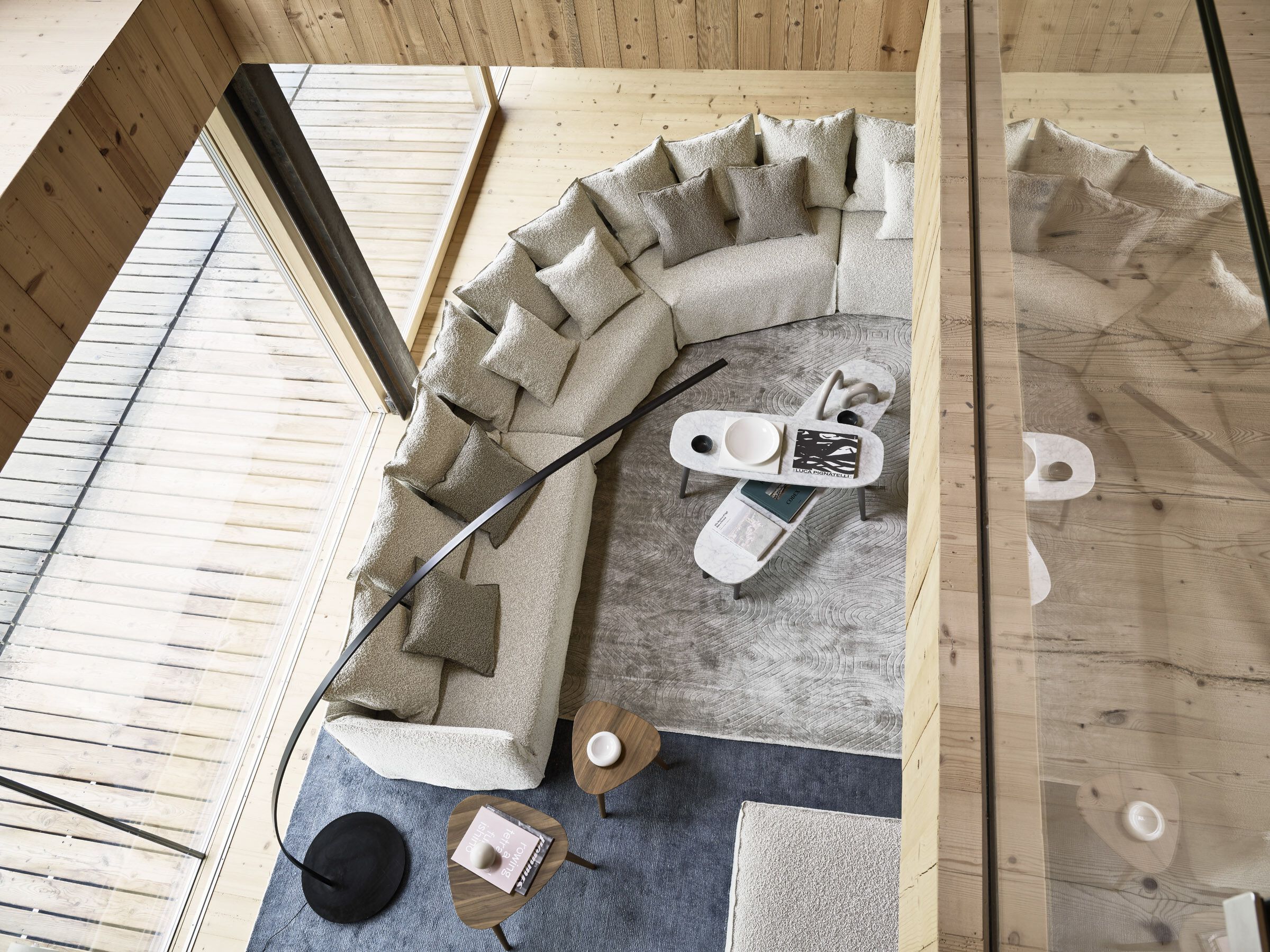 3-местный съемный тканевый диван Gervasoni Ghost ARCH-00137362 - Вид №2