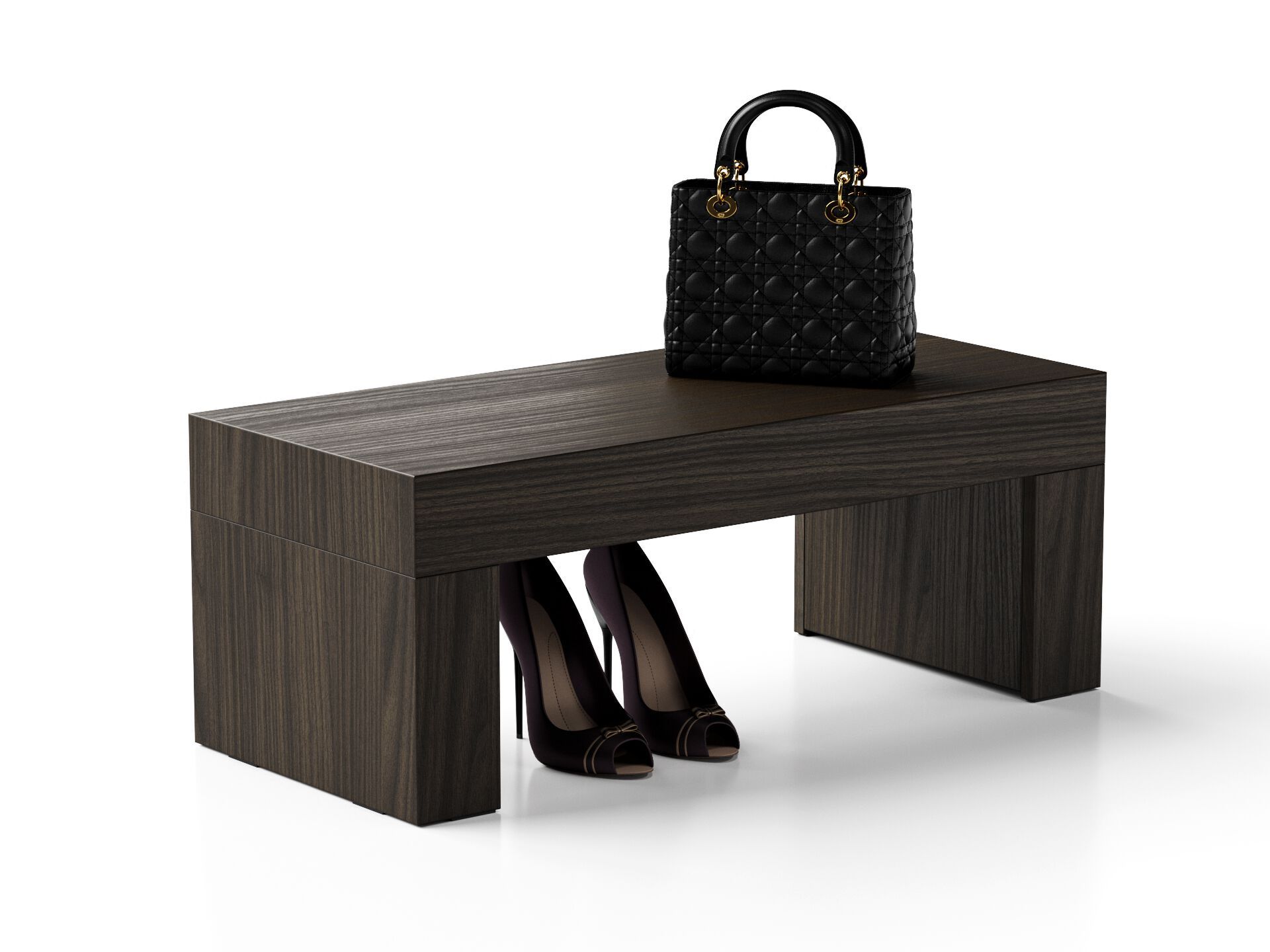 Скамья из облагороженной ткани Mobili Fiver Evolution ARCH-00078113 - Вид №1