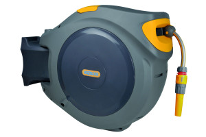 16454095 Настенная катушка со шлангом и комплектом фитингов AutoReel 2595R3600 Hozelock
