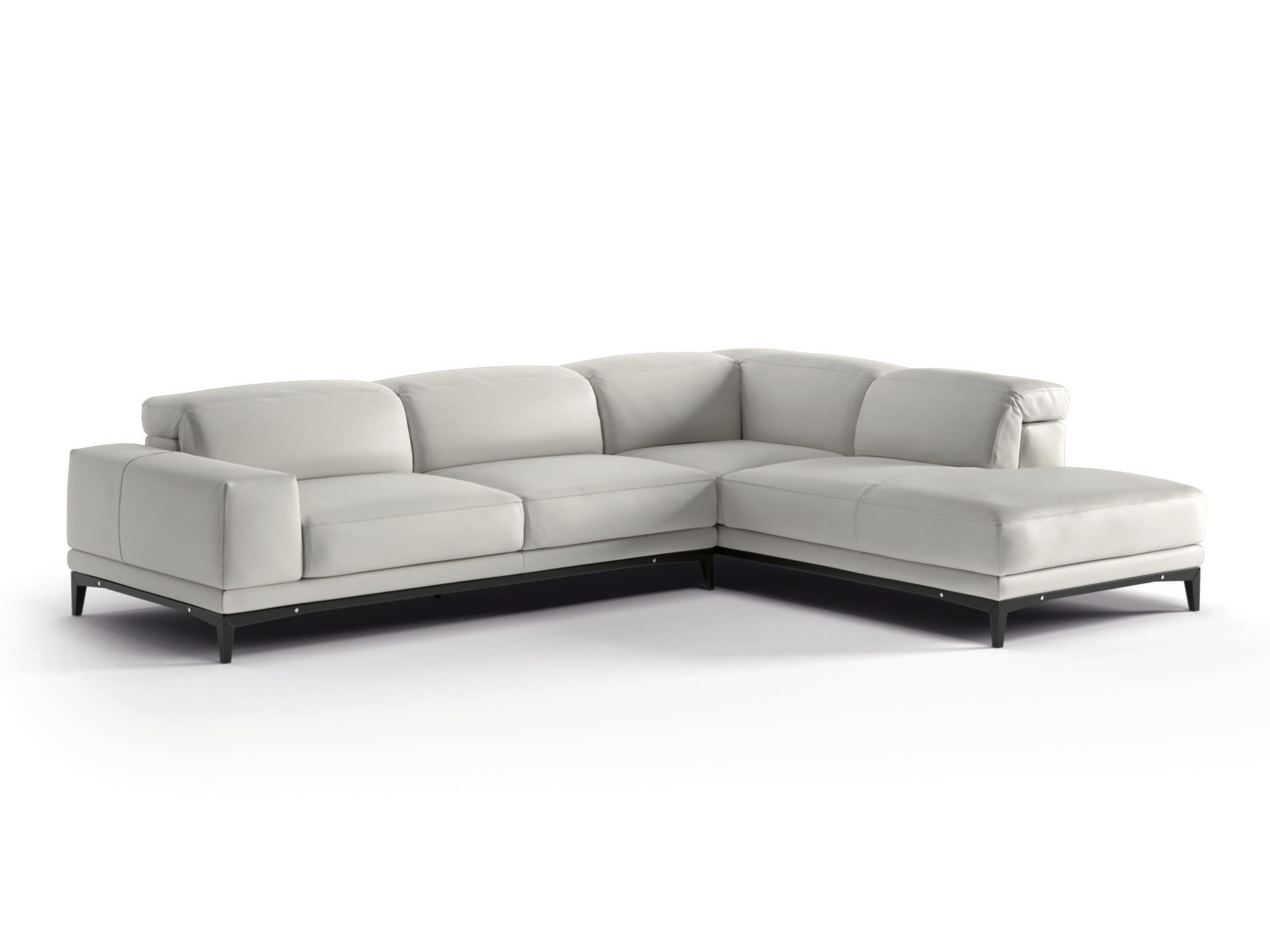 Диван с подголовником и полуостровом Natuzzi Italia BORGHESE ARCH-00119159 - Вид №1