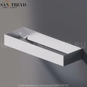 Agape 369 Базовый опорный элемент / Полотенцедержатель 36 см хромированный сатин A369200SP