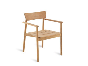 Садовое кресло из тикового дерева с подлокотниками