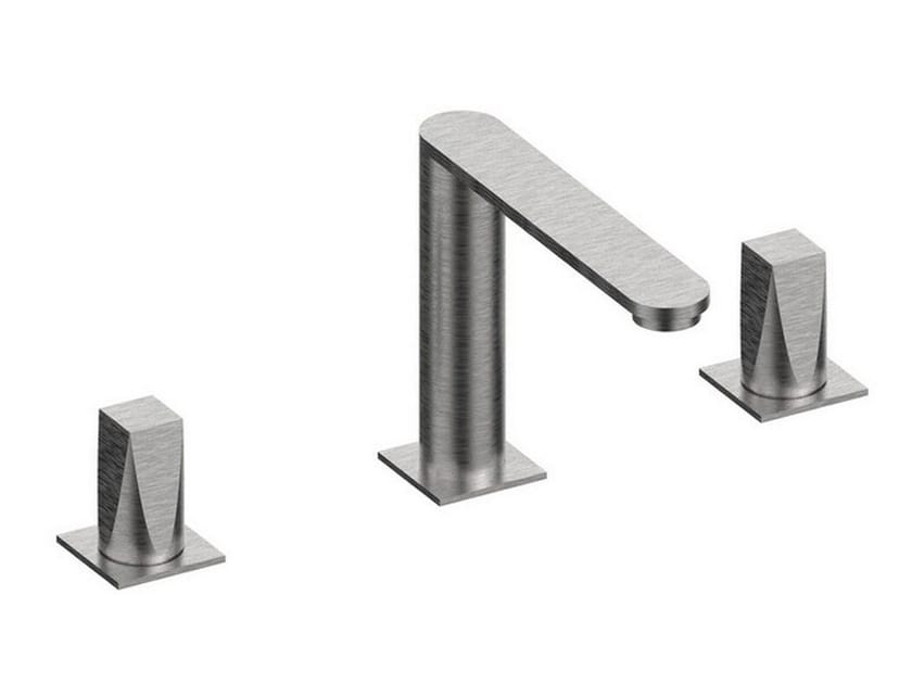 Высокий смеситель для раковины из нержавеющей стали без слива Rubinetterie Frattini Aline ARCH-00090880