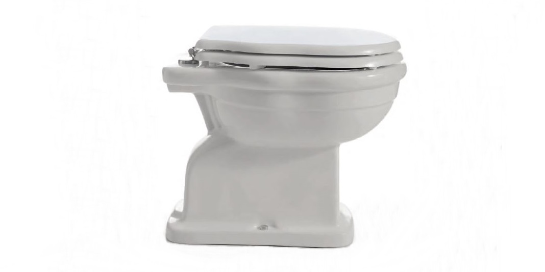 WINVASB Приставной унитаз напольный Белый Ceramica Cielo WINDSOR Италия - Вид №2