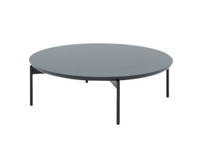 Круглый низкий журнальный столик