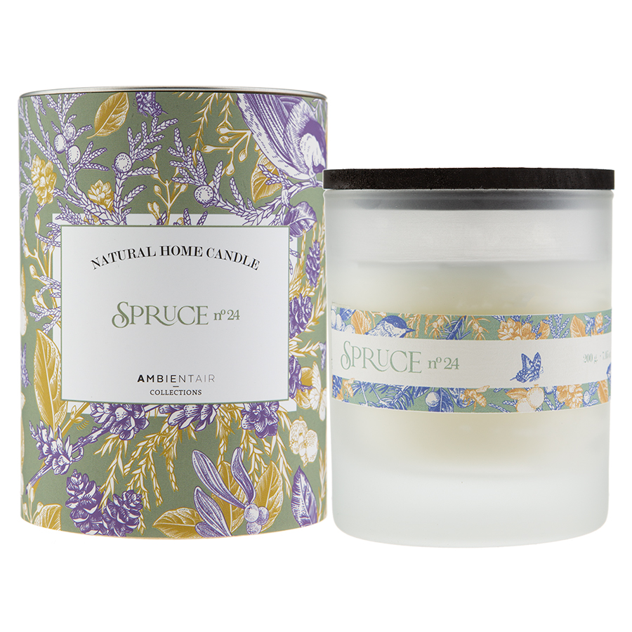 VV040ACEF Свеча ароматическая enchanted forest, eль, 40 ч Ambientair 