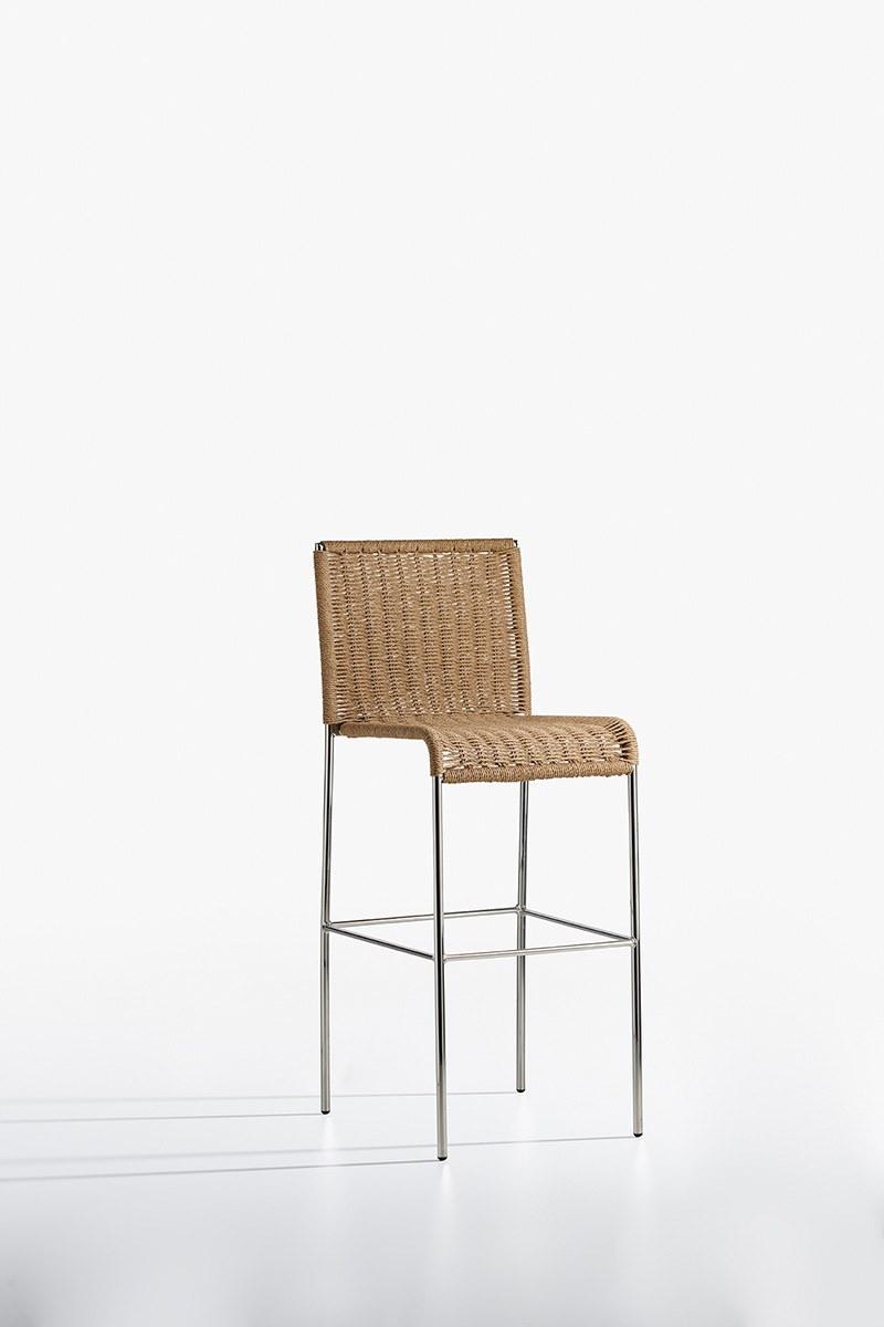 Potocco Табурет высокий с подставкой для ног Agra 688/a - Вид №1