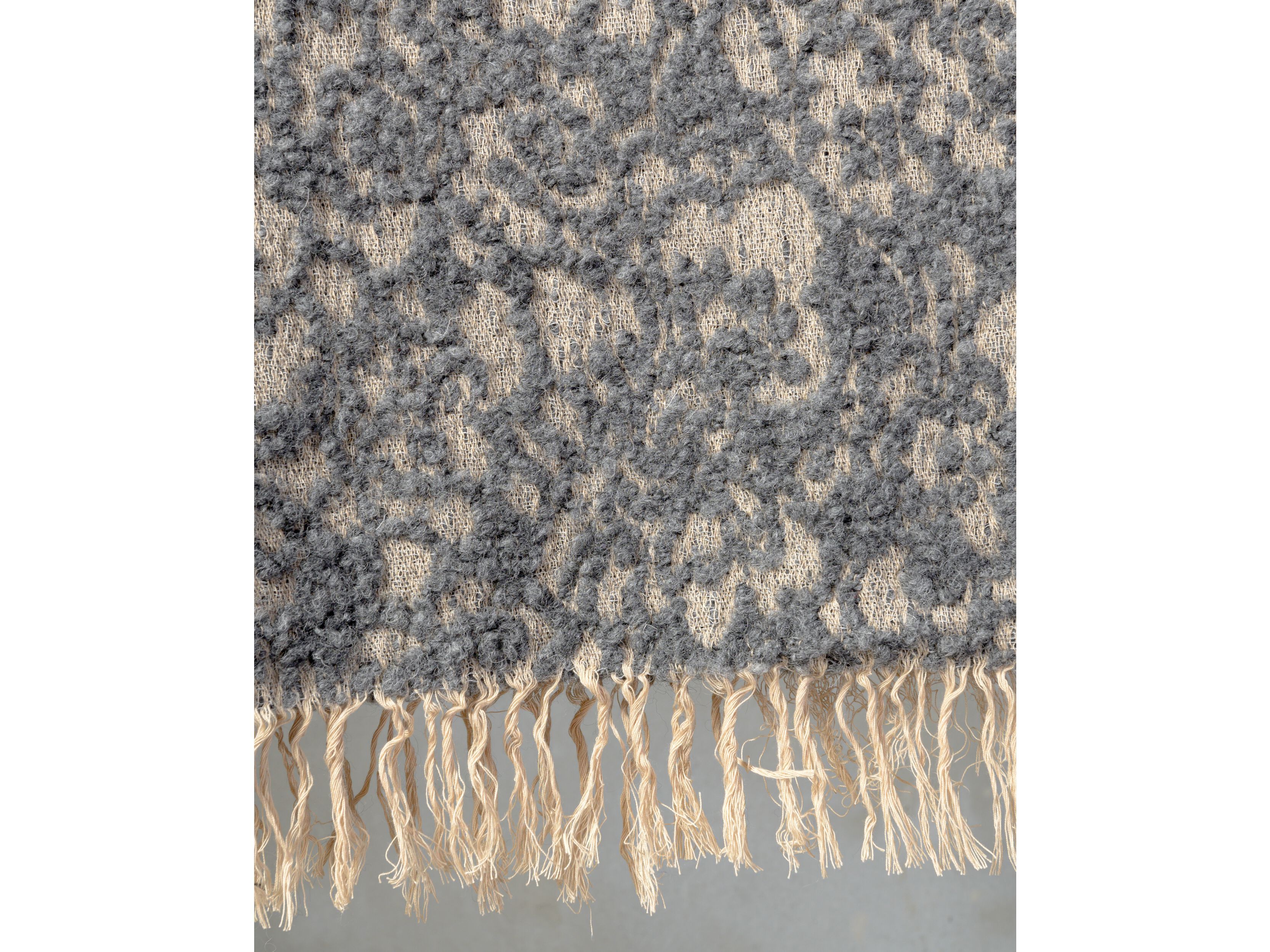 Шерстяной и хлопковый плед The House of Lyria MALGHE ARCH-00017816 - Вид №2