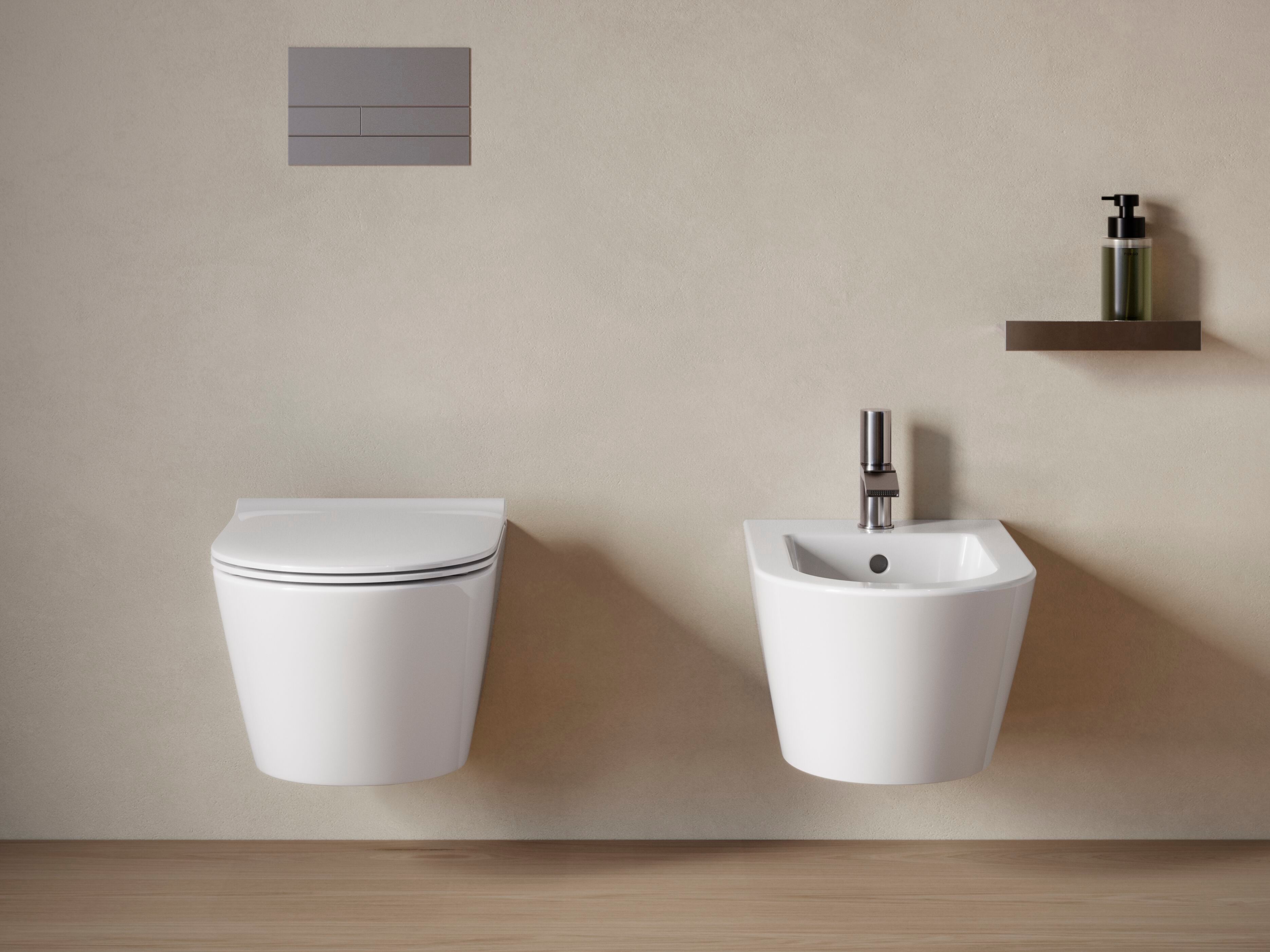 Керамическое подвесное биде с переливом CERAMICA CATALANO ноль ARCH-00060646 - Вид №2