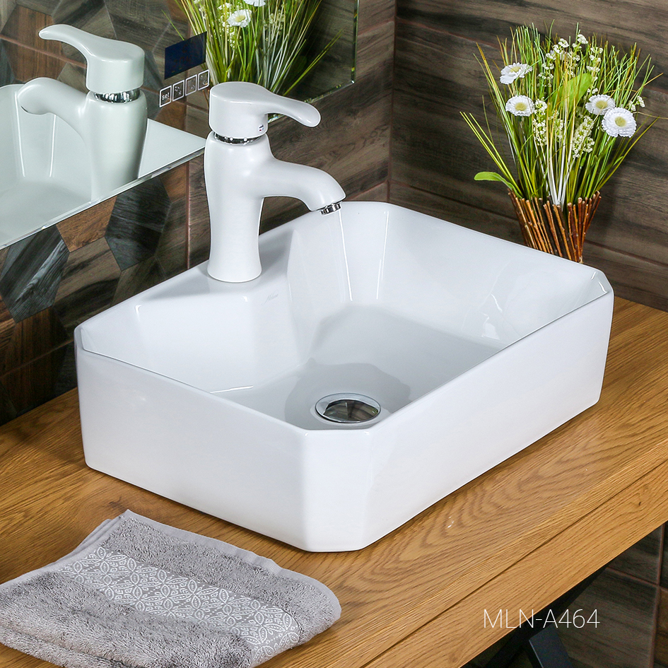 Накладная раковина melana mln-a464 A464-803