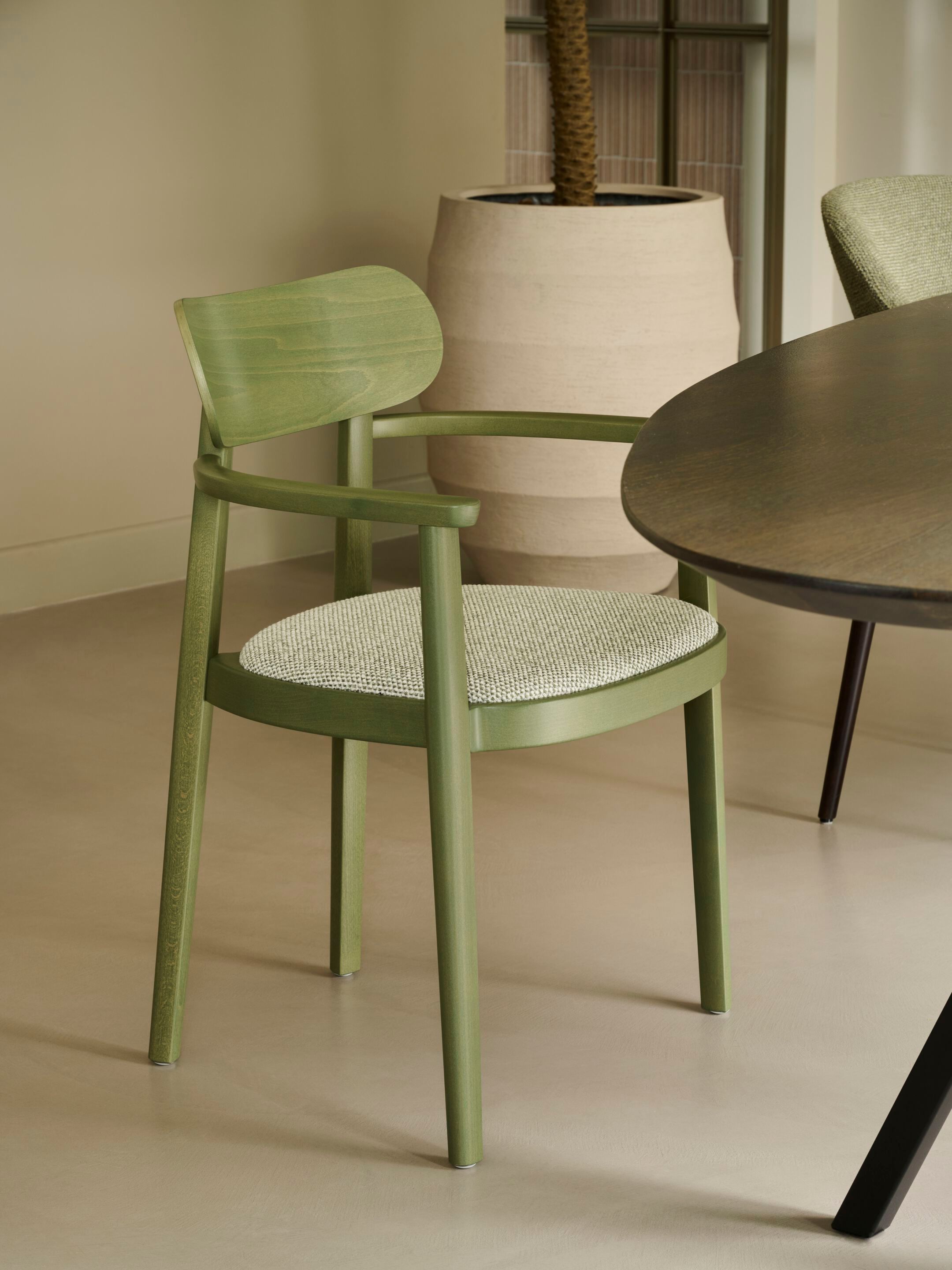 Стул из массива дерева с мягким сиденьем THONET 118 ARCH-00055507 - Вид №8