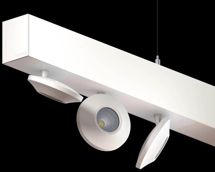 LUNOO Линейный световой профиль из термолакированного алюминия для точечных светильников L-way sun-id-1460771 - Вид №2